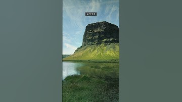 Before and After with Luminar Neo  #madewithluminar