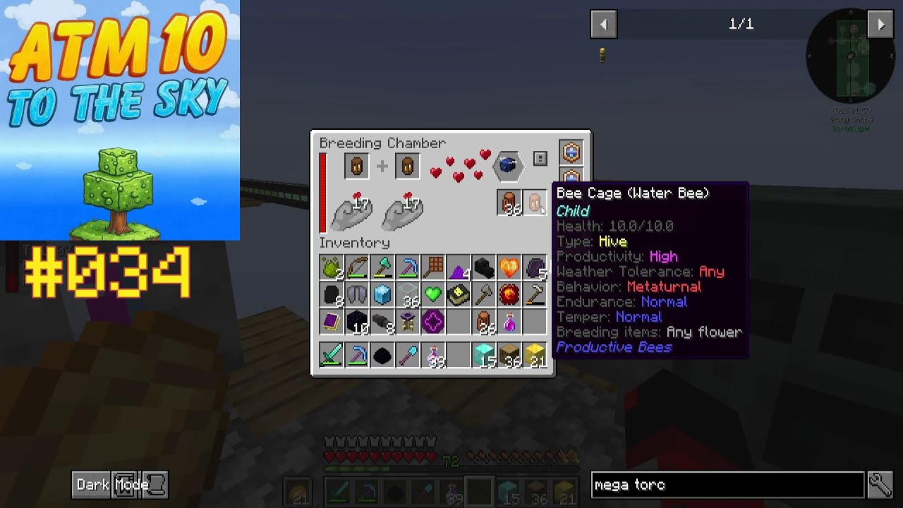 Bienen gefixt! - Let's Play Minecraft: All The Mods 10 - To the Sky