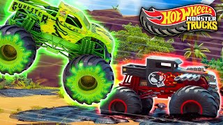 Caos Extremo De Monster Trucks Acrobacias Épicas, Choques Y Retos Locos Hot Wheels