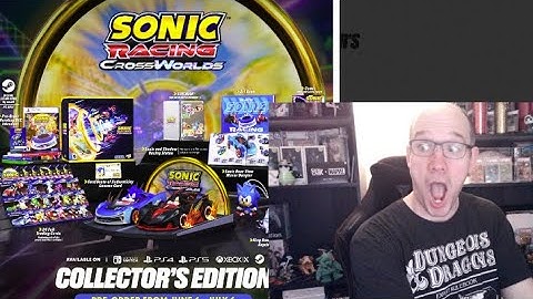 DO NOT BUY! Sonic Racing Crossworlds Collector's Edition from Limited Run Games is MID!