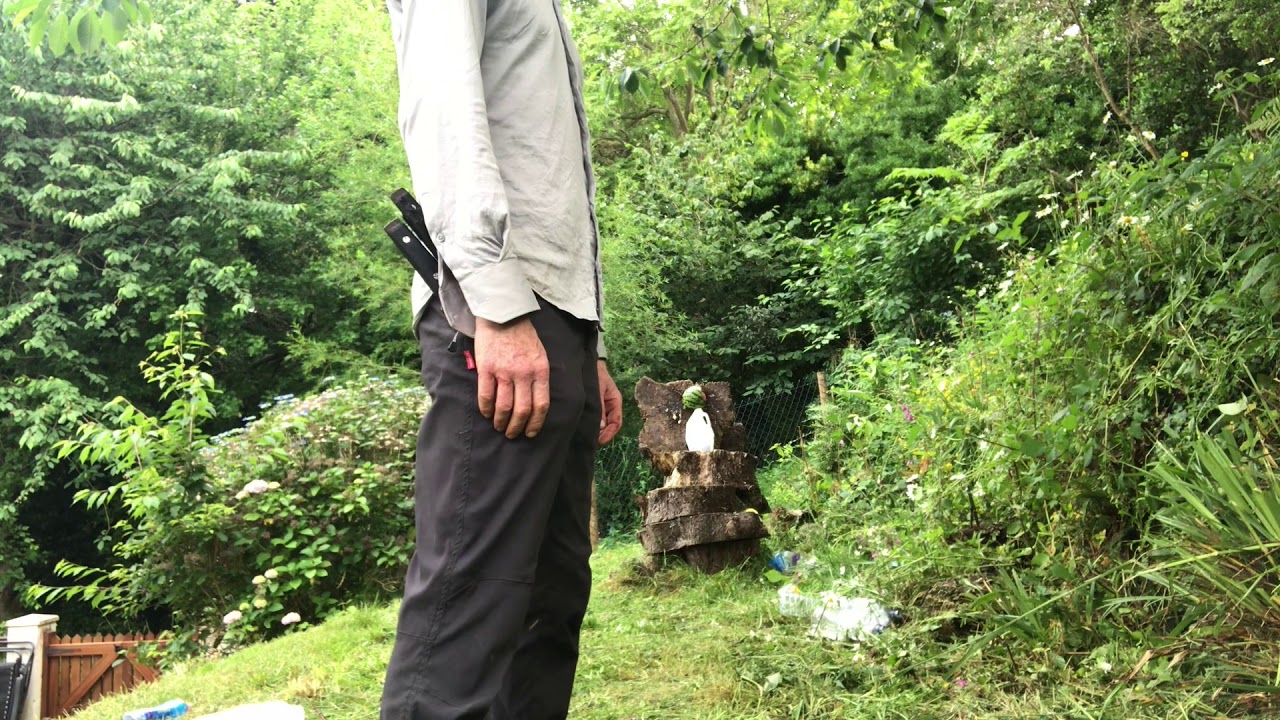 Knife and shovel throwing without spin. Systema. My friend Peter Dolan systema JE