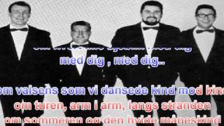 Video thumbnail of "Four Jacks - Dagbogen - Lyrics"