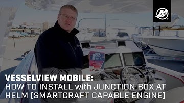 VesselView Mobile: How to install with junction box at helm (SmartCraft capable engine)