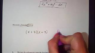 Multiplying Polynomial V1