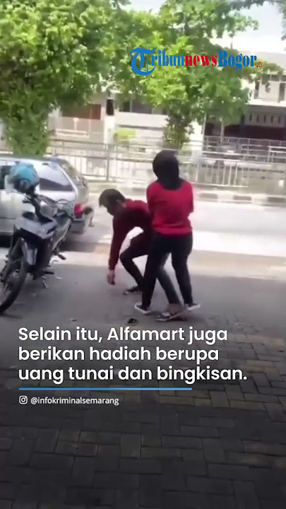 VIRAL AKSI Berani Kasir Alfamart Kejar Maling, Kini Berbuah Manis, Naik Jabatan Jadi Kepala Toko