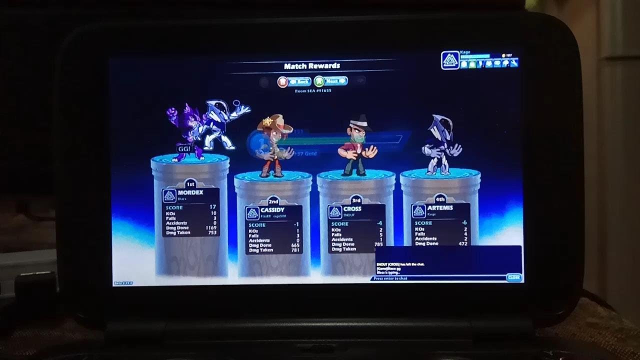 GPD Win Brawlhalla gameplay steam free game