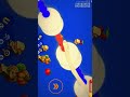Wormszone Magic🐍 Game play #Short #snack #worms #youtubeshort #slitherio#wormatio#games
