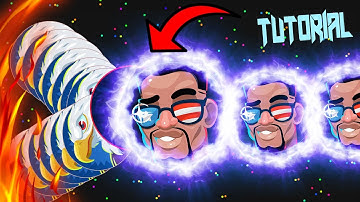 *THUMBNAIL TUTORIAL*! How to make GOOD Agar.io, Alis.io, Gota.io THUMBNAILS! Photoshop Tutorial!