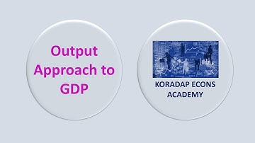 How to calculate GDP by the output approach?