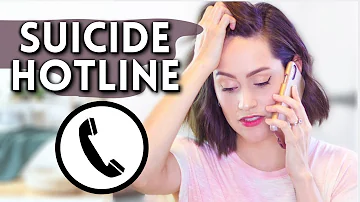 What does the suicide hotline say to you?