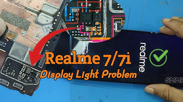 Realme 7/7i Display Light Problem Solution | realme display light problem fix with Daigram!