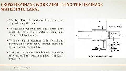 15CE52T Unit 5 cross drainage works