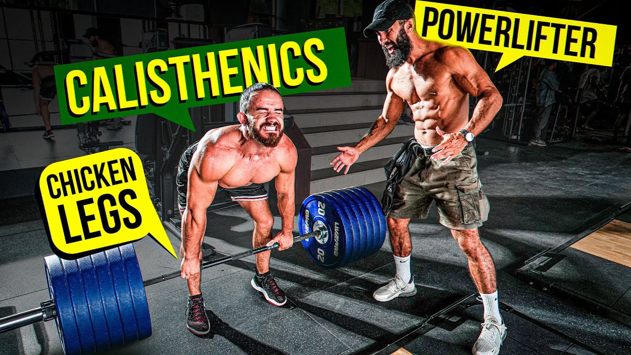 How Strong is Calisthenics Beast in Powerlifting  ANATOLY