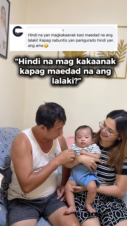 Hindi na daw magkakaanak kapag maedad na ang lalaki🤔 #agegapcouple #agedoesntmatter #couplegoals