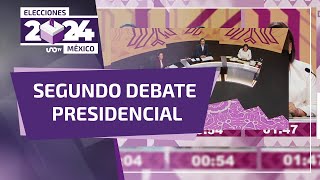 Domingo, segundo debate presidencial en Estudios Churubusco