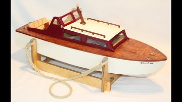 Merlin 25 Model Boat Kit Build Part 5 - The Cabin