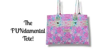 The FUNdamental Tote from Joleelee Creations!