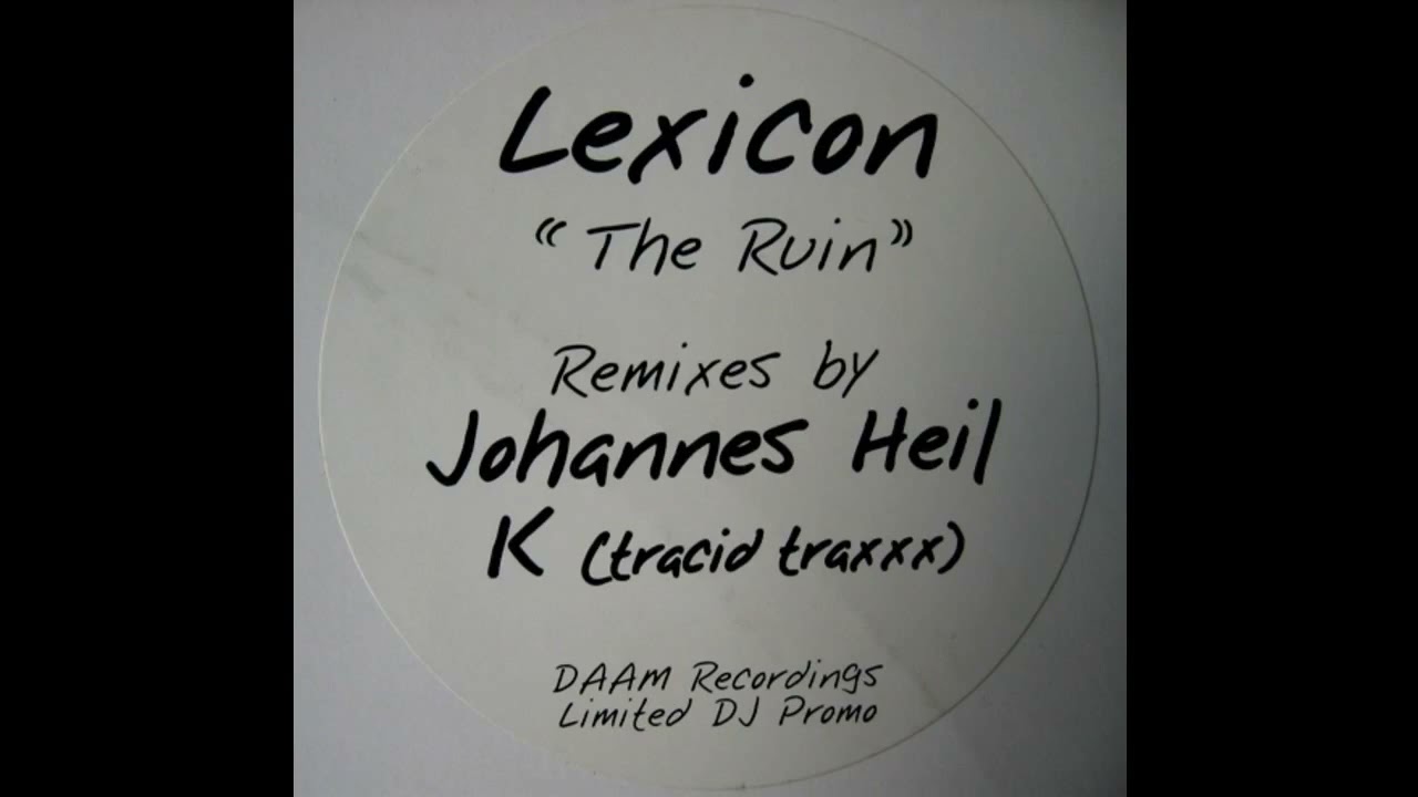 Disco storia Sandro Vibot INSOMNIA Lexicon - The Ruin (Kai Tracid Remix)