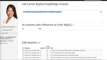 AI-Driven Call Center - Intel BigDL Demo | GigaSpaces