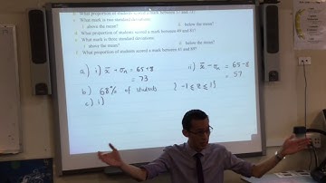 The Normal Distribution (3 of 3: Basic questions)