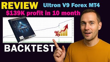 Ultron V9 Forex MT4 Review Backtest Performance profit $139K in 10 month | EcomForex