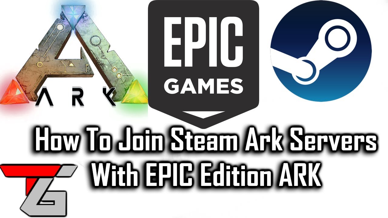 How To Join Ark Steam Games Via Epic Store Youtube