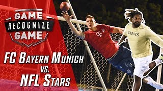 Amazing Catches & Bicycle Kicks: Müller vs. Süle feat. NFL Stars | Game Recognize Game