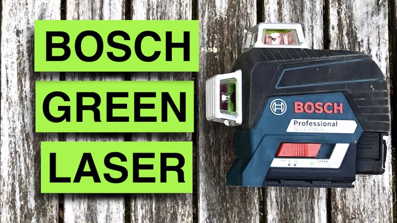 Bosch GLL3-330CG 12V Green Beam Alignment Line Laser for sale online