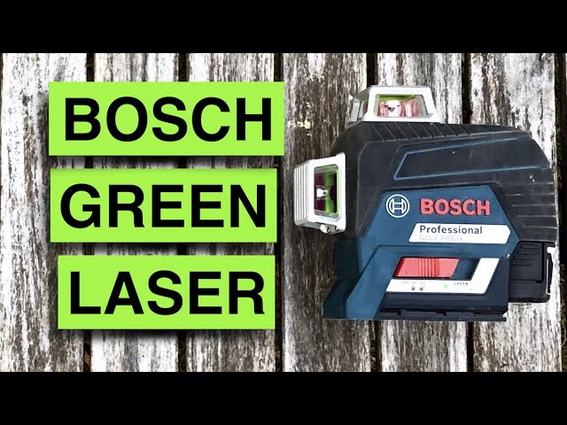 Bosch GLL3-330CG 12V Green Beam Alignment Line Laser for sale online