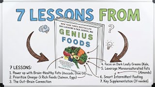 Genius Foods Summary: Boost Brain Power &amp; Memory Naturally (Simple Diet Guide). 
