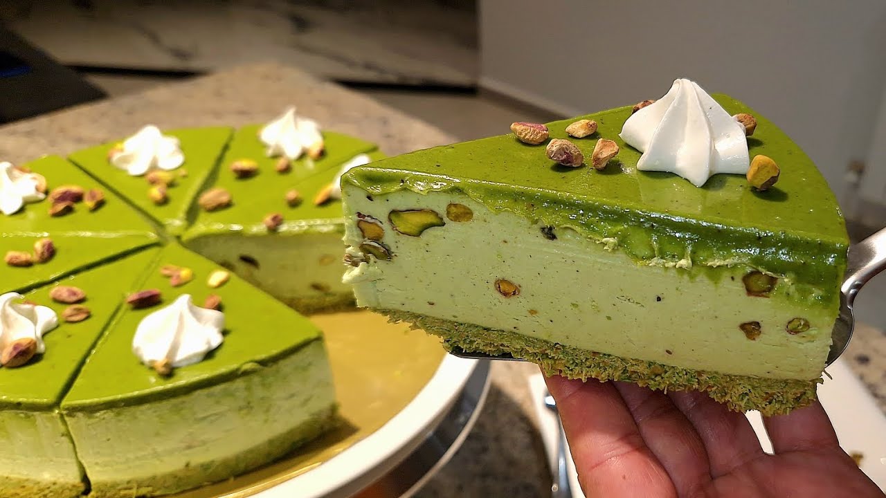 #وصفة شيز كيك بيسطاش فسدق علي طريقة المحلات الفاخرة لا دورة اولين لا فورماصيون راح كامل تتعلموه