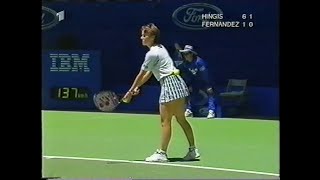 Martina Hingis vs Mary Joe Fernandez Australian Open 1997 (full match)