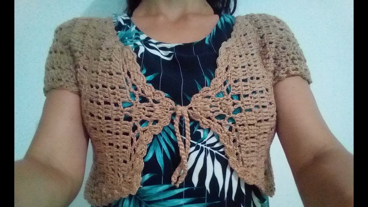 Bolero de Crochê - Fácil e Rápido / Crochet - YouTube