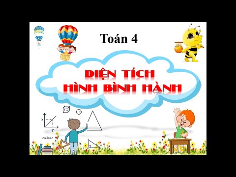 Video Toán 4 - Tuần 19 - Diện tích hình bình hành - YouTube