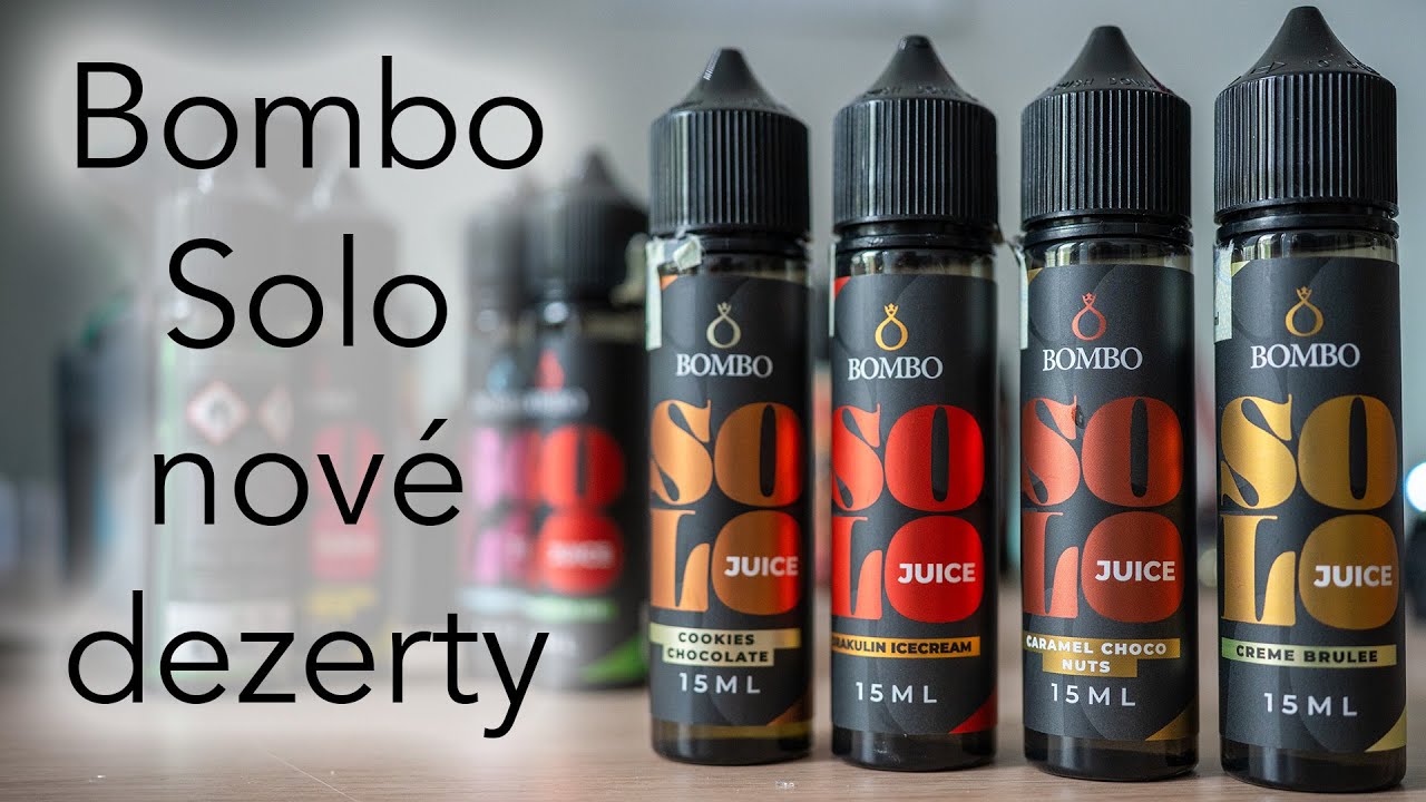 Nové Bombo Solo dezertovky - jakože Cola se zmrzlinou? A Snickerska? 😅 😱