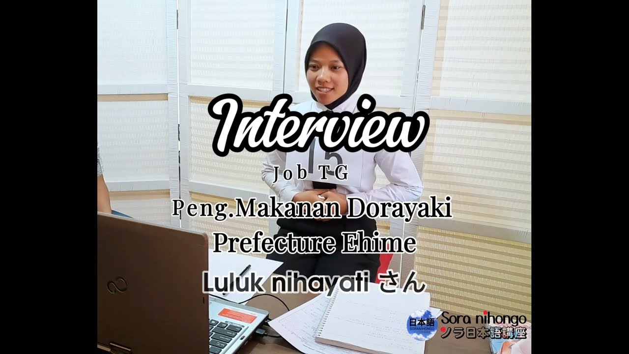 INTERVIEW USER JOB TG PENGOLAHAN MAKANAN
