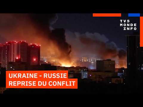Ukraine : après les négociations, la Russie reprend ses frappes sur Kiev