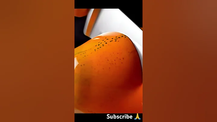 ✨ Cutting Glass Papaya ASMR | Satisfying & Relaxing Sounds 🍃🥭#asmr#shorts #ai #asmrsounds