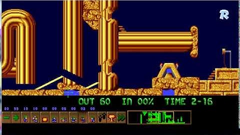 Lemmings Custom Level: Origins of Lemmings