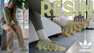 YEEZY 450 RESIN ON FOOT REVIEW and HOW TO STYLE