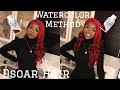 From Black To Red using The Watercolor Method | DSOAR HAIR