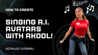 Create An AI Singing Avatar with AKOOL - Step-by-Step Tutorial by Curtis Pyke 10,360 views 6 days ago 8 minutes, 33 seconds