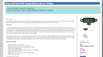 sharpdistancesensors
