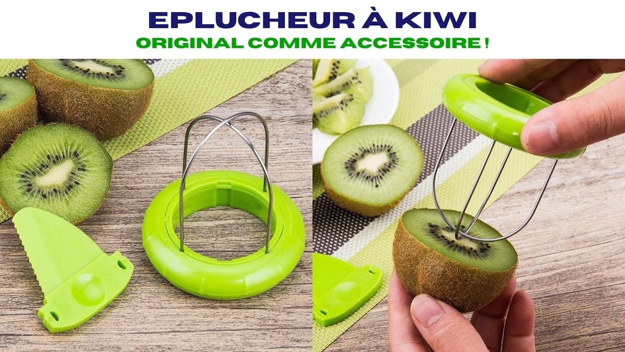 3 étapes simples pour éplucher proprement un kiwi ! 