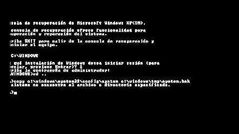 Reparar fichero c windows system32 config system    fix them    YouTube