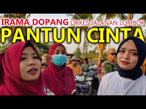 DUET MESRA DI TAMAN KECIL PENUH BUNGA PANTUN CINTA NIA DIRGHA Ft. RIAN MODJOE LIVE LOMBOK UTARA