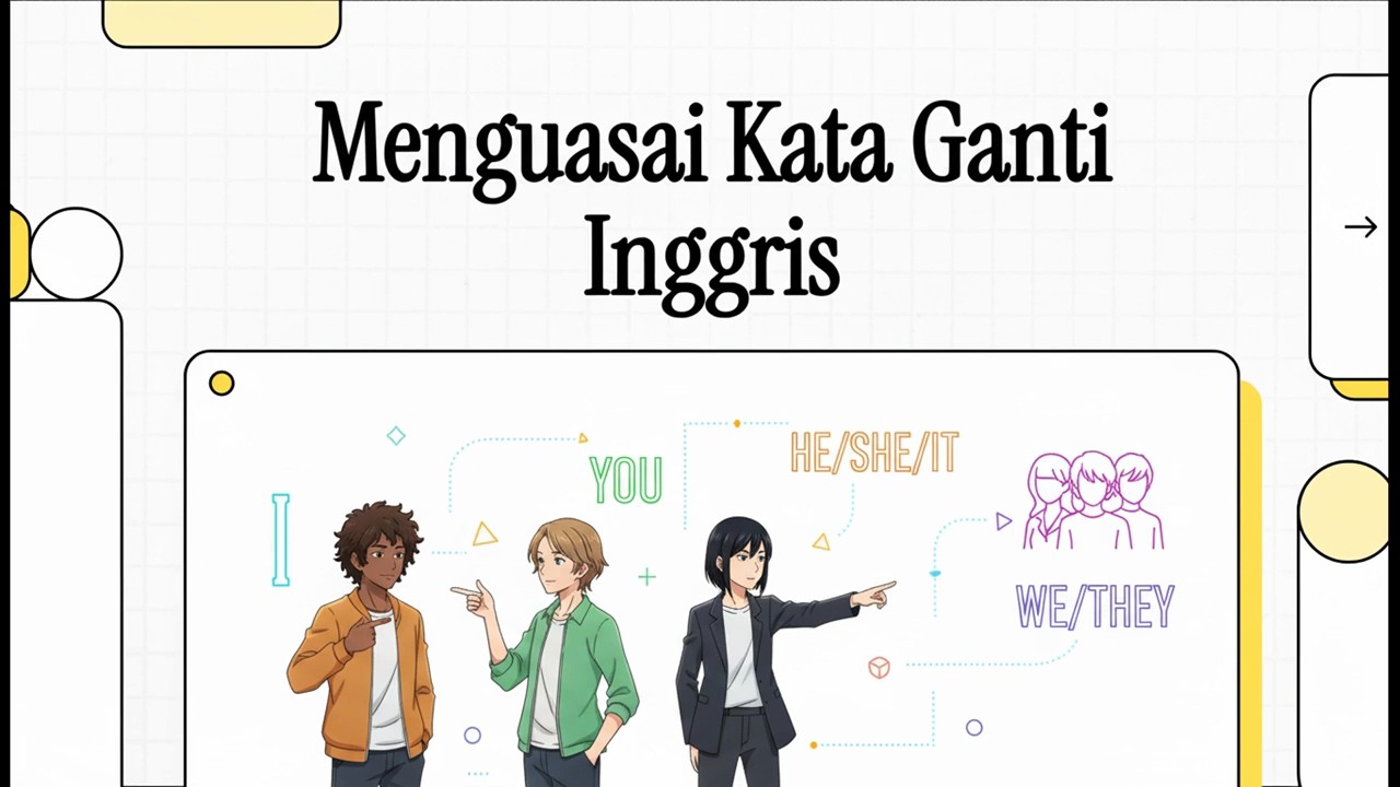 Pronouns (Kata Ganti) #BelajarBahasaInggris Eps. 6