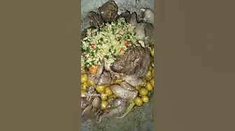#chicken liver+potato👍