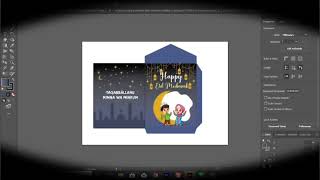 Tutorial Membuat Amplop lebaran di Adobe Ilustrator Tutorial Membuat Amplop lebaran di Adobe Ilustrator