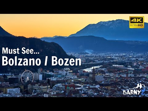 Bolzano Bozen Italy 4K